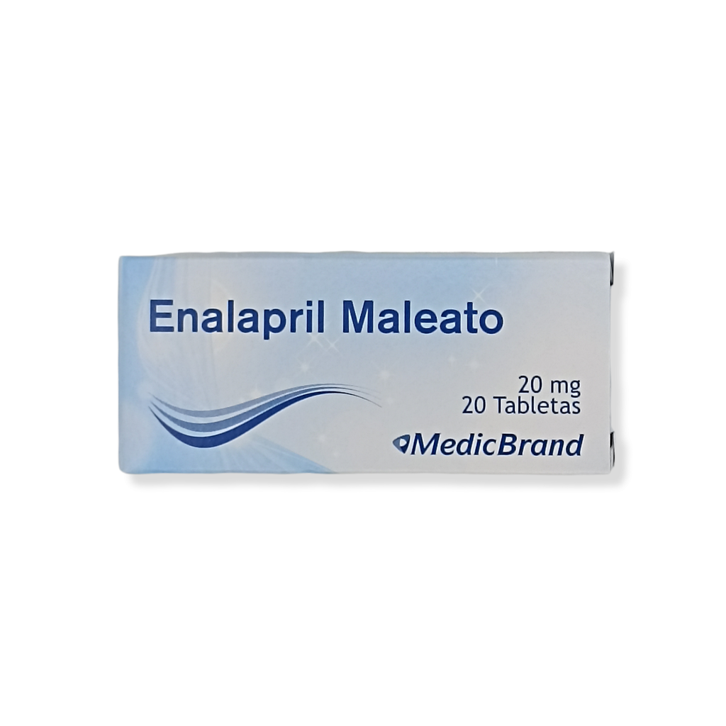 Enalapril 20 mg Caja x 330 Tabletas (Coaspharma)